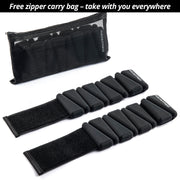 Black Wrist and Ankle Weights - Build & Fitness®