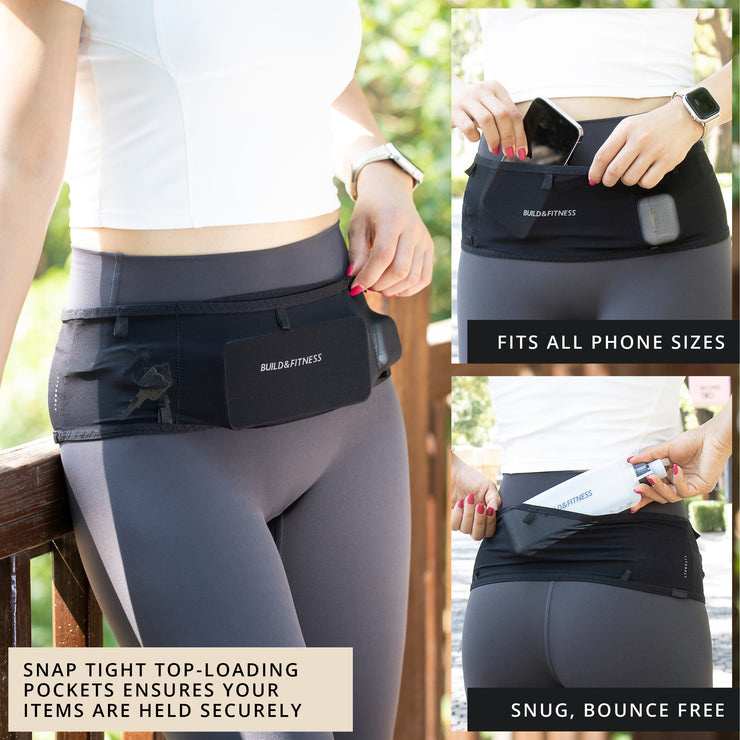 Black LITEBELT Running Belt