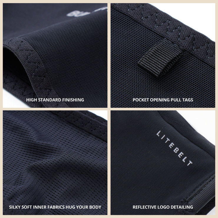 Black LITEBELT Running Belt