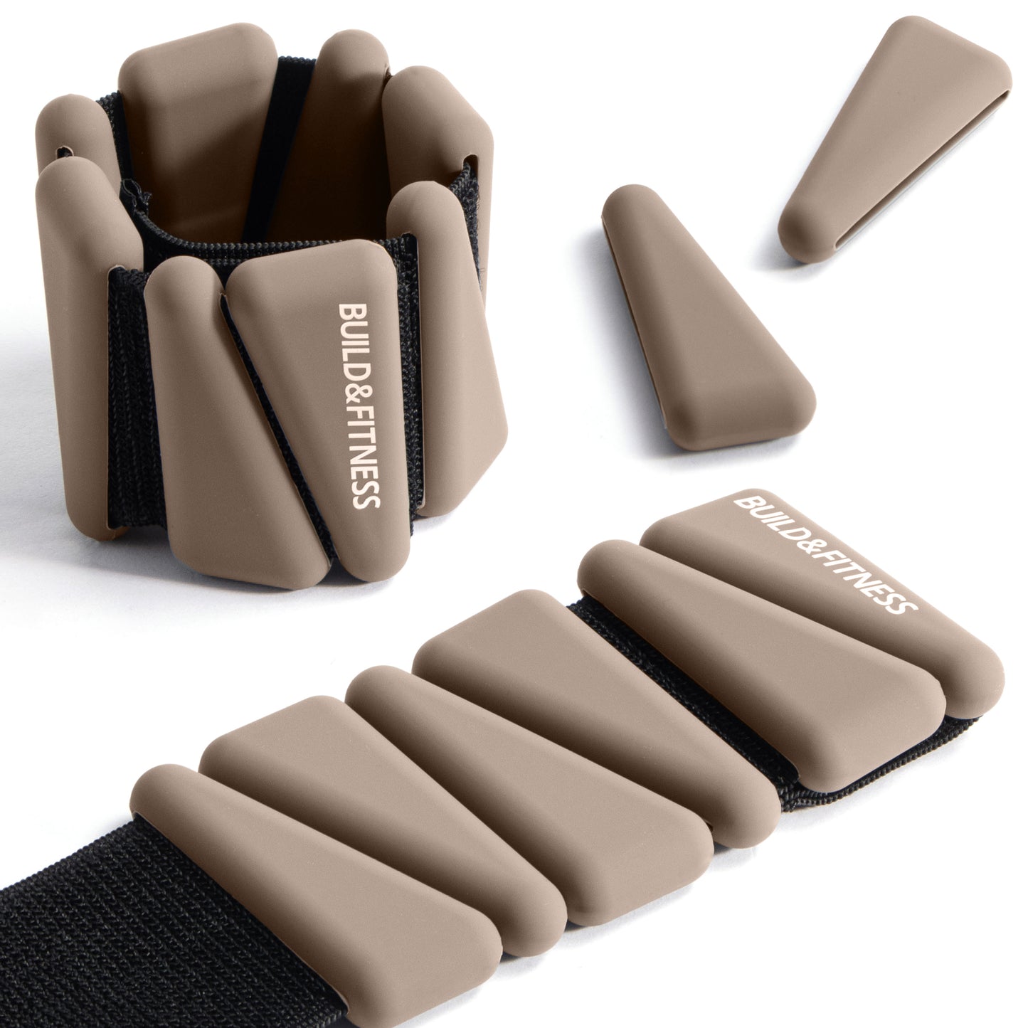 Mocha Wrist and Ankle Weights - Build & Fitness®