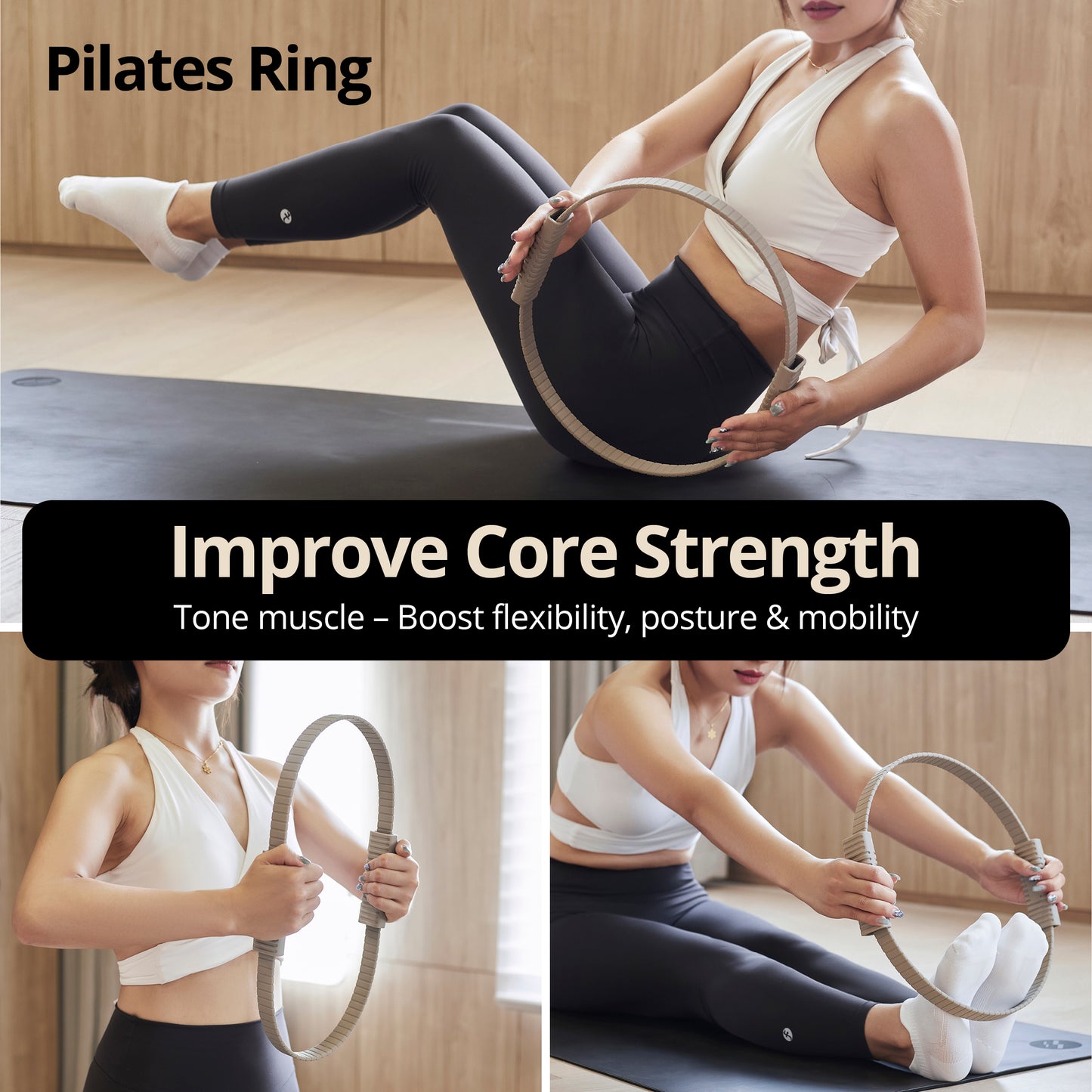 Stone Pilates Ring 13.5 inch - Build & Fitness®