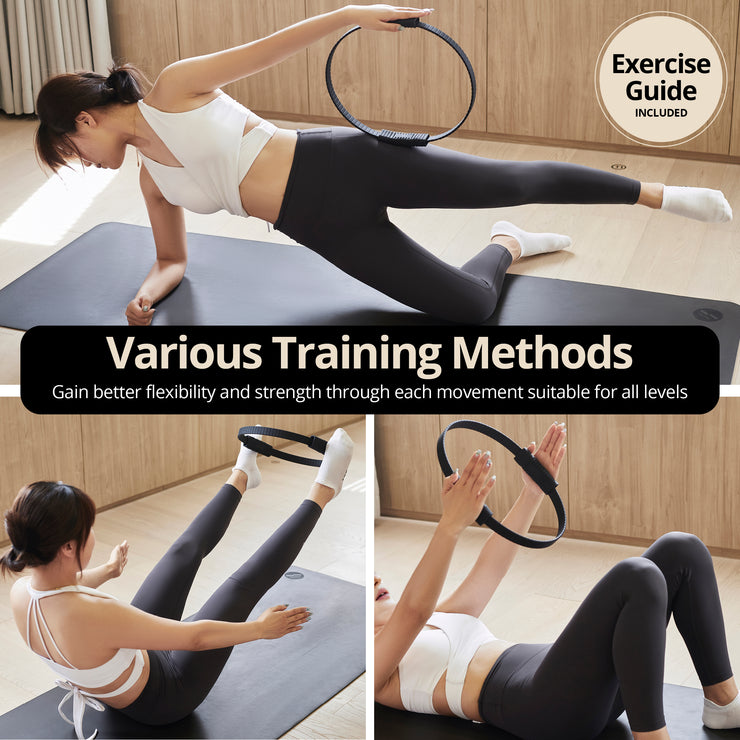 Black Pilates Ring 13.5 inch - Build & Fitness®