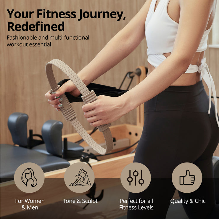 Mocha Pilates Ring 13.5 inch - Build & Fitness®