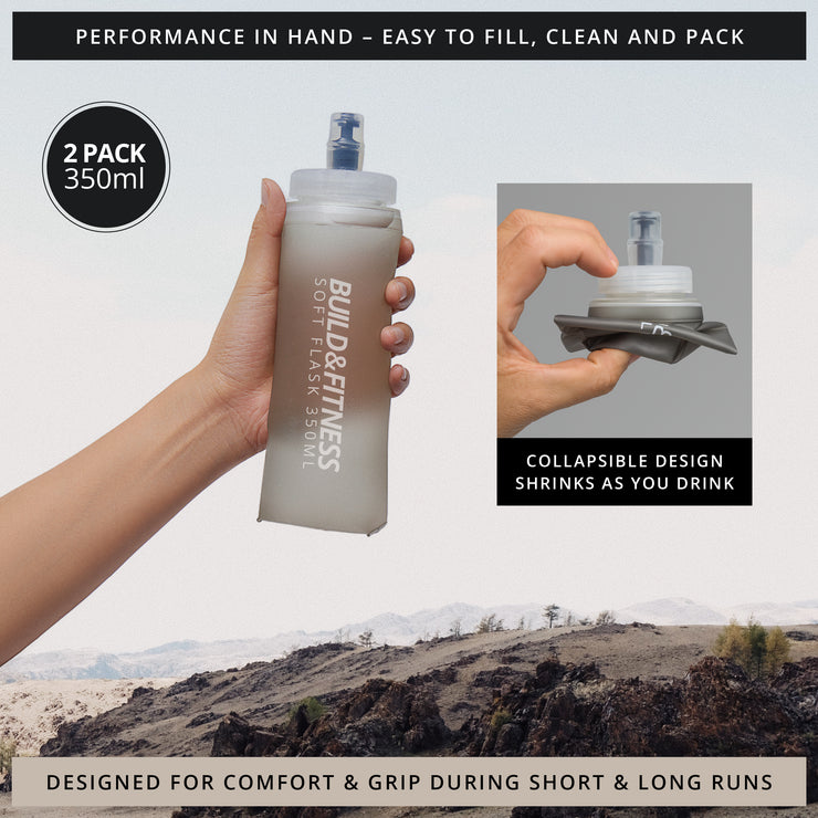 Soft Flask 2 Pack 350ml