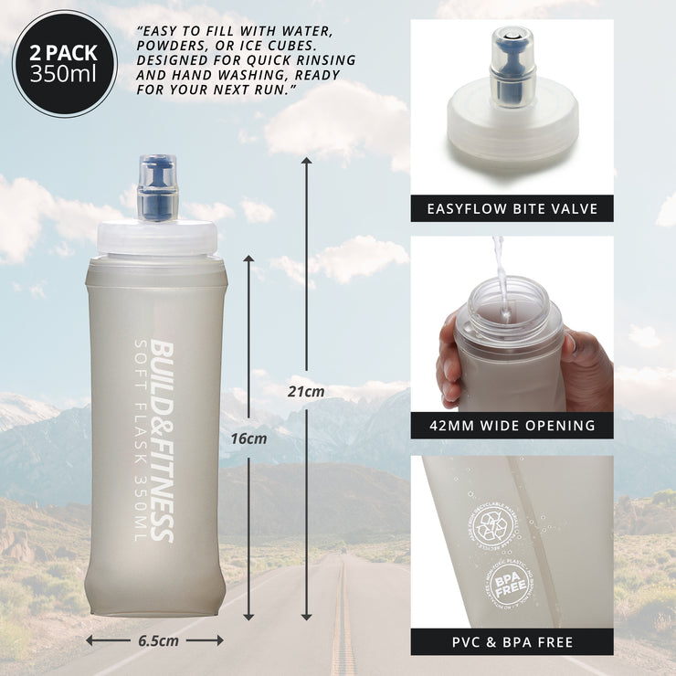 Soft Flask 2 Pack 350ml