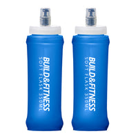 Blue Soft Flask 2 Pack 350ml - Build & Fitness®