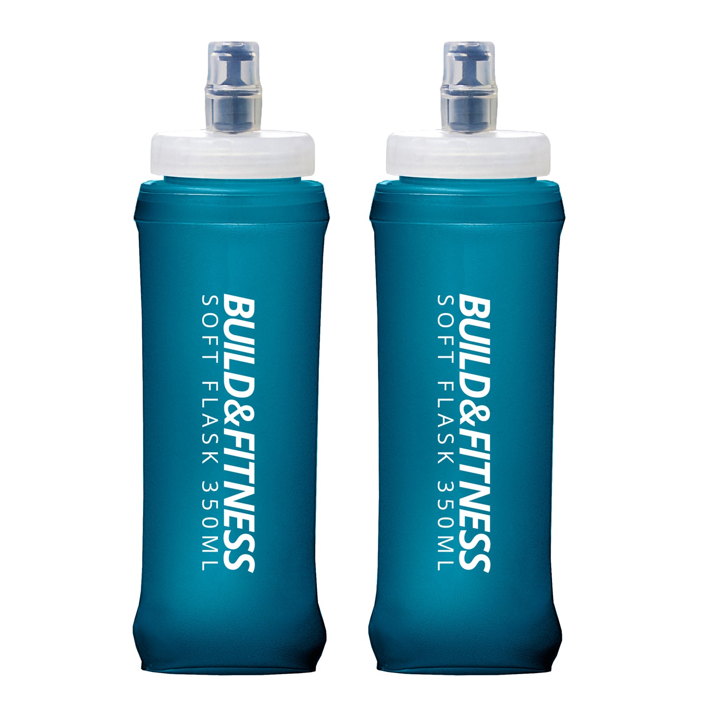 Slate Soft Flask 2 Pack 350ml - Build & Fitness®