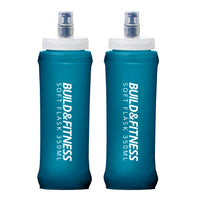 Slate Soft Flask 2 Pack 350ml - Build & Fitness®