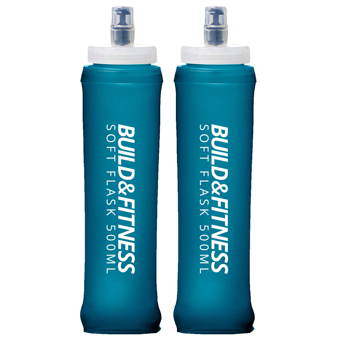 Slate Soft Flask 2 Pack 500ml - Build & Fitness®