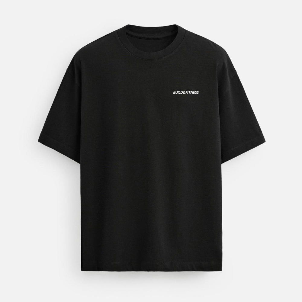 Black Training Team T-Shirt, Unisex - Build & Fitness®