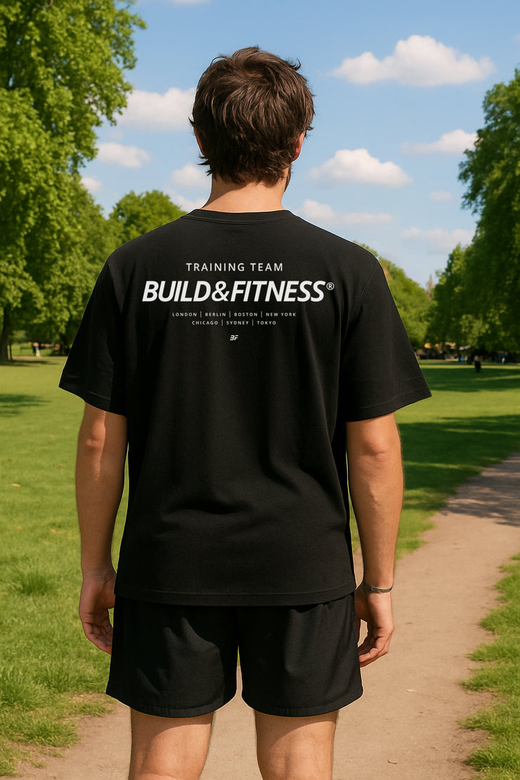 Black Training Team T-Shirt, Unisex