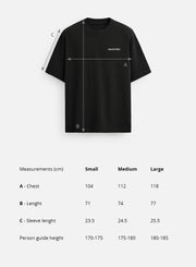 Black Training Team T-Shirt, Unisex