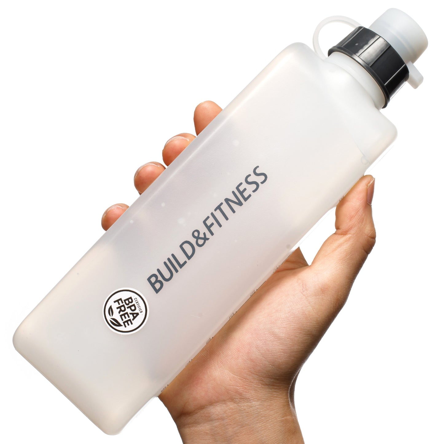 Curved Water Bottle, 300ml - Build & Fitness®