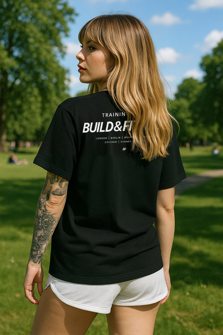 Black Training Team T-Shirt, Unisex