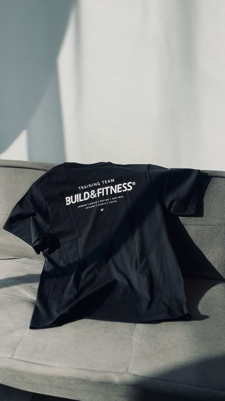 Black Training Team T-Shirt, Unisex