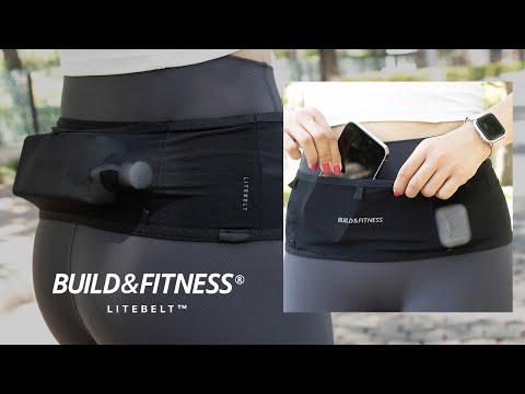Black Litebelt™ Running Belt