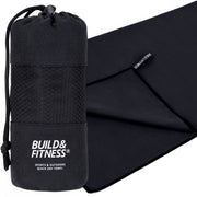 Bundle Set - 3x Large Microfibre Towels - Build & Fitness - UK
